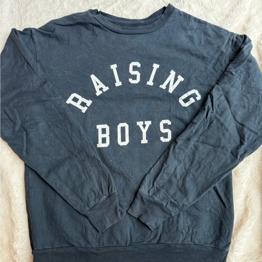 Ford and Wyatt Raising Boys Sweatshirt